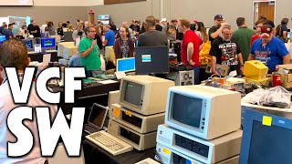 LGR Vlogs Vintage Computer Festival Southwest 2024 [upl. by Akiner315]