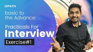 UiPath Exercise  1  UiPath Interview Questions and Answers  ExpoHub  By Rakesh [upl. by Columbus966]