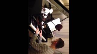 Luke Razzell Piano Performing quotLa Plus que Lentequot by Debussy [upl. by Adnov]