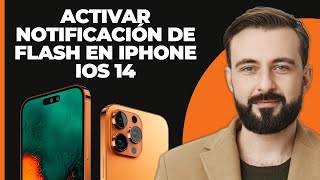 Cómo Activar Notificaciones de Linterna en iPhone iOS 14 2024 [upl. by Yrrah]