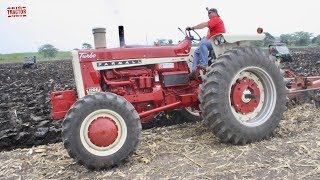 40 Tractors Plowing at the Half Century of Progress Show [upl. by Etta]