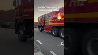 pompieri incendiu viralshorts gorjdumbraveni [upl. by Ennayt95]