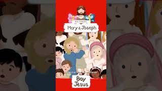 THE BOY JESUS MARY AND JOSEPH · BIBLE STORIES CHILDREN KIDS TODDLERS CARTOON ANIMATION shorts [upl. by Enelez]