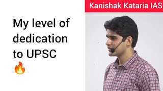 My level of dedication to UPSC 🔥 Kanishak Kataria IAS upsc ias ips iasmotivation lbsnaaifs [upl. by Puduns]