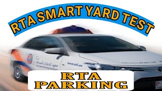 RTA SMART YARD  PARKING TEST DUBAI  explained with reference points [upl. by Chil]