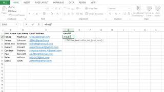 Find Substring Within a String in Excel [upl. by Tem]