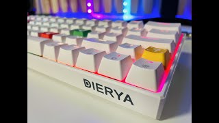 😎Dierya DK63Mechanical Keyboard Driver Software Tutorialshorts [upl. by Andrey]