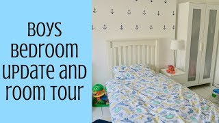 4 Year Old Boys Bedroom Update  Boys Room Tour [upl. by Rhona]