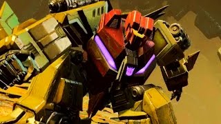 Transformers Fall of Cybertron  Walkthrough Part 11  Chapter 6 Death from Above Part 1 [upl. by Nylissej]