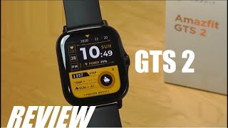 REVIEW Amazfit GTS 2 Smartwatch  Feature Packed GPS Sports Watch [upl. by Amolap796]