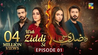 Woh Ziddi Si  Episode 01  22nd September 2024  Aina Asif amp Ali Abbas  HUM TV [upl. by Ivey]