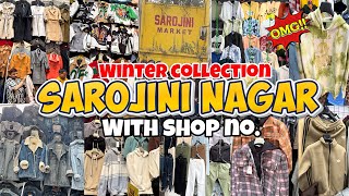 Sarojini Nagar market Delhi  latest boys trending winter collection 2024🔥 cheapest market Delhi [upl. by Walston393]