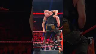 That time Braun Strowman broke the ring with a superplexwwe fannyvideo vairalshort vairalvideo [upl. by Llen725]