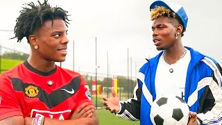 iShowSpeed vs Paul Pogba 1v1 Football [upl. by Leia221]