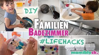 Tipps und Tricks für das Familien Badezimmer 🐳💕  mamiblock 💦 [upl. by Caine115]