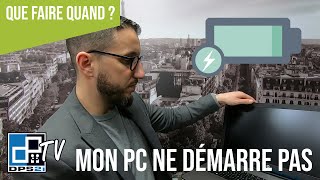 Que faire quand mon pc portable ne démarre plus  QFQ [upl. by Abita]