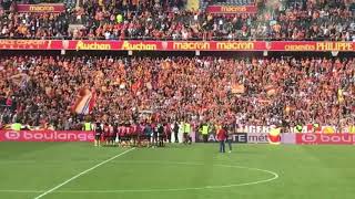 Lens 20 Sochaux  15092018  MAREK DEBOUT  Ambiance fin de match Full HD [upl. by Howlend]