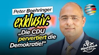 „Die CDU pervertiert die Demokratie“ – Peter Boehringer MdB  AfD im Exklusivinterview [upl. by Kostman894]