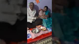 Dadi k ghar me Aadya ka annaprashan sanskaar😍😍🥰🥰🥰 [upl. by Cirillo]