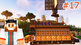 I made Calcite and Glass Factories  Modded Minecraft Lets Play  Mr Blockheads World Ep 17 [upl. by Winou793]