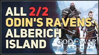 All Odins Ravens Alberich Island God of War Ragnarok [upl. by Etteraj]