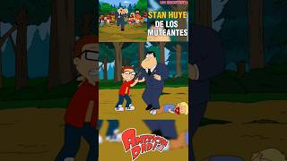 STAN ES PERSEGUIDO POR MUTANTES 😱🧟⏰  AMERICAN DAD  PARTE 5【T2 EP14】 [upl. by Clein]