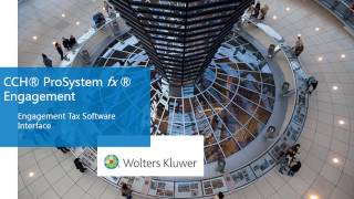 CCH® ProSystem fx® Engagement WPM Config the Tax Software Interface within an Engagment Binder [upl. by Sonnnie875]