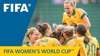 Australia v Sweden  FIFA Womens World Cup 2015  Match Highlights [upl. by Halie610]