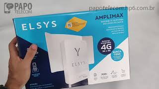 Unboxing Elsys Link 4G AmpliMax EPRL12  AntenaRoteador 4G [upl. by Ondrej]