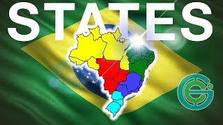 The states of Brazil explained Geography Now [upl. by Tersina]