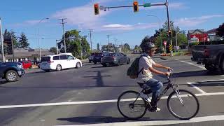 Driving in Courtenay BC Canada  Life in DowntownCity Centre  Vancouver Island Tour [upl. by Champagne517]