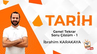 Tarih  Genel Tekrar Soru Çözümleri  1  İbrahim KARAKAYA İsemTV [upl. by Jeannine600]