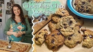 Salted Dark Chocolate amp Browned Butter Tahini Cookies Gluten FREE amp Low FODMAP  Grit and Groceries [upl. by Yleen209]