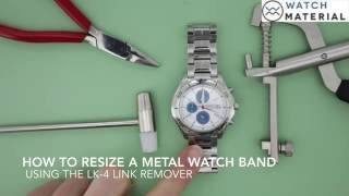 How to Shorten a Metal Watch Band [upl. by Taub]