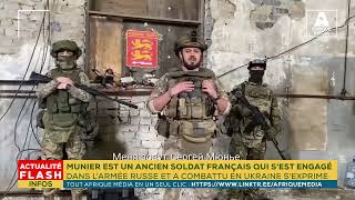 UN ANCIEN SOLDAT FRANÇAIS QUI SEST ENGAGÉ DANS LARMÉE RUSSE ET A COMBATTU EN UKRAINE SEXPRIME [upl. by Ahsekin204]