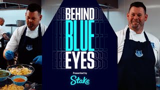 BEHIND BLUES EYES EP3  In the kitchen with Evertons Head Chef Tom Kenton [upl. by Adnohsar]