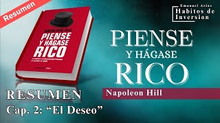 📚 quotPIENSE Y HÁGASE RICOquot  Cap 2 quotEl Deseoquot  Napoleon Hill [upl. by Mosi]