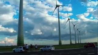 Youtube HD Parque Eólico de Osório  The largest wind farm in Latin America  Music by JCKC [upl. by Anidan330]