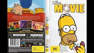 The Simpsons Movie 2007 Australian DVD releases 20072013 [upl. by Marve]