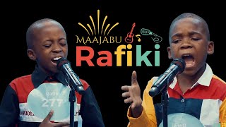 Maajabu Rafiki regarde jusquà la fin la prestation de Blessing et Tresor quel talent [upl. by Rockafellow203]