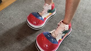 OFFICIAL NIKE CLOWN SHOES AF1 [upl. by Nich723]