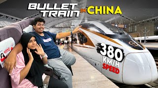 Bullet Train in China 🔥  Irfans View [upl. by Norga235]