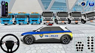 New Heav Cement Mixure Truck in Parking Police Station  3D Driving Class  Android Gameplaycargame [upl. by Teodora]