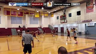 Punahou vs Maryknoll JV Boys Summer League June 22 2024 [upl. by Anrol]