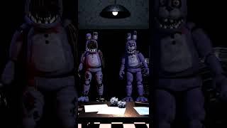 Unwithered Animatronics Vs Withered Animatronics fnaf shorts [upl. by Pisarik]