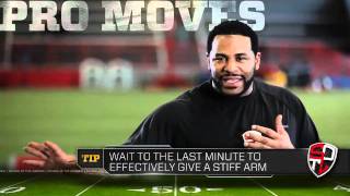 Running Back Training from Jerome Bettis [upl. by Annodal]