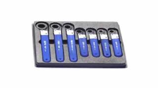 7125  7pc Metric Split Box Ratcheting Wrench Set from Astro Pneumatic Tool Company ID7654 [upl. by Monica381]