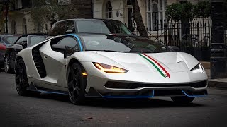 Meet the 25Million Lamborghini Centenario on London streets [upl. by Callery363]