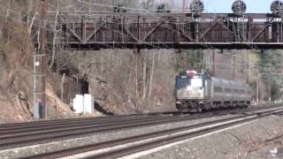 Amtrak Keystone Service Train 647 with AEM7 904 at Devon in HD [upl. by Inhoj]