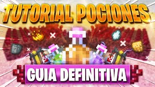 🧙‍♂️COMO HACER POCIONES en MINECRAFT 117 JAVA y BEDROCK  TUTORIAL FACIL [upl. by Defant]